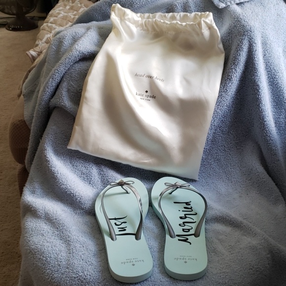 kate spade wedding flip flops